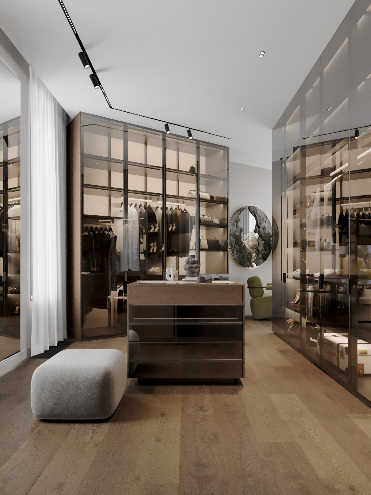 Загорожный Дом Мастер спальня