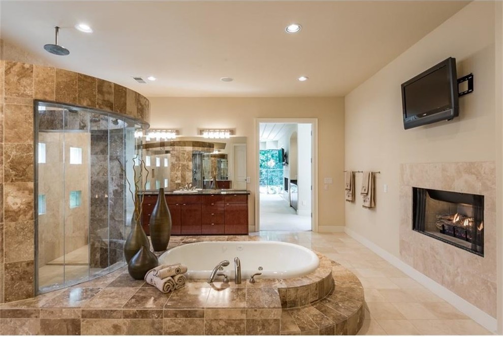 Mediterranean Inspired, Contemporary Home Build | Home Theatre & Pool