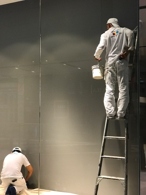 After hours - Commercial Maintenance Painting - fashion retail