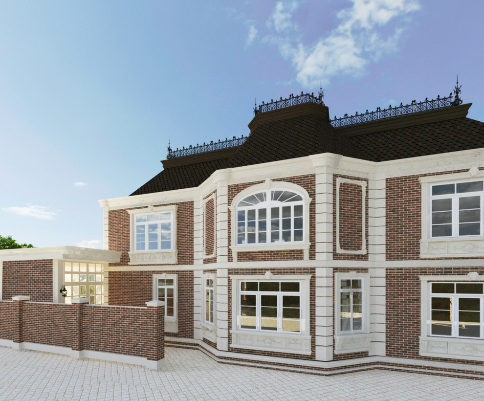 Частный жилой дом в классическом стиле