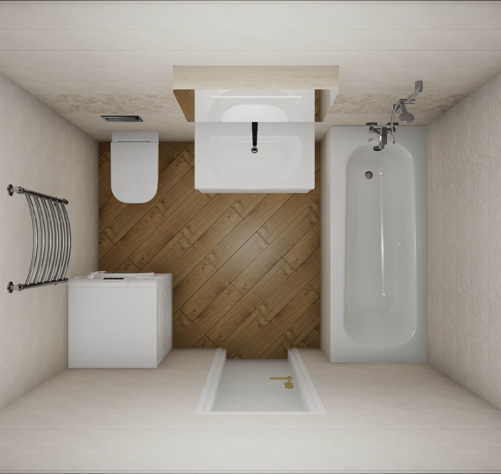 Санузел Organic/Classic Oak Meissen Keramik