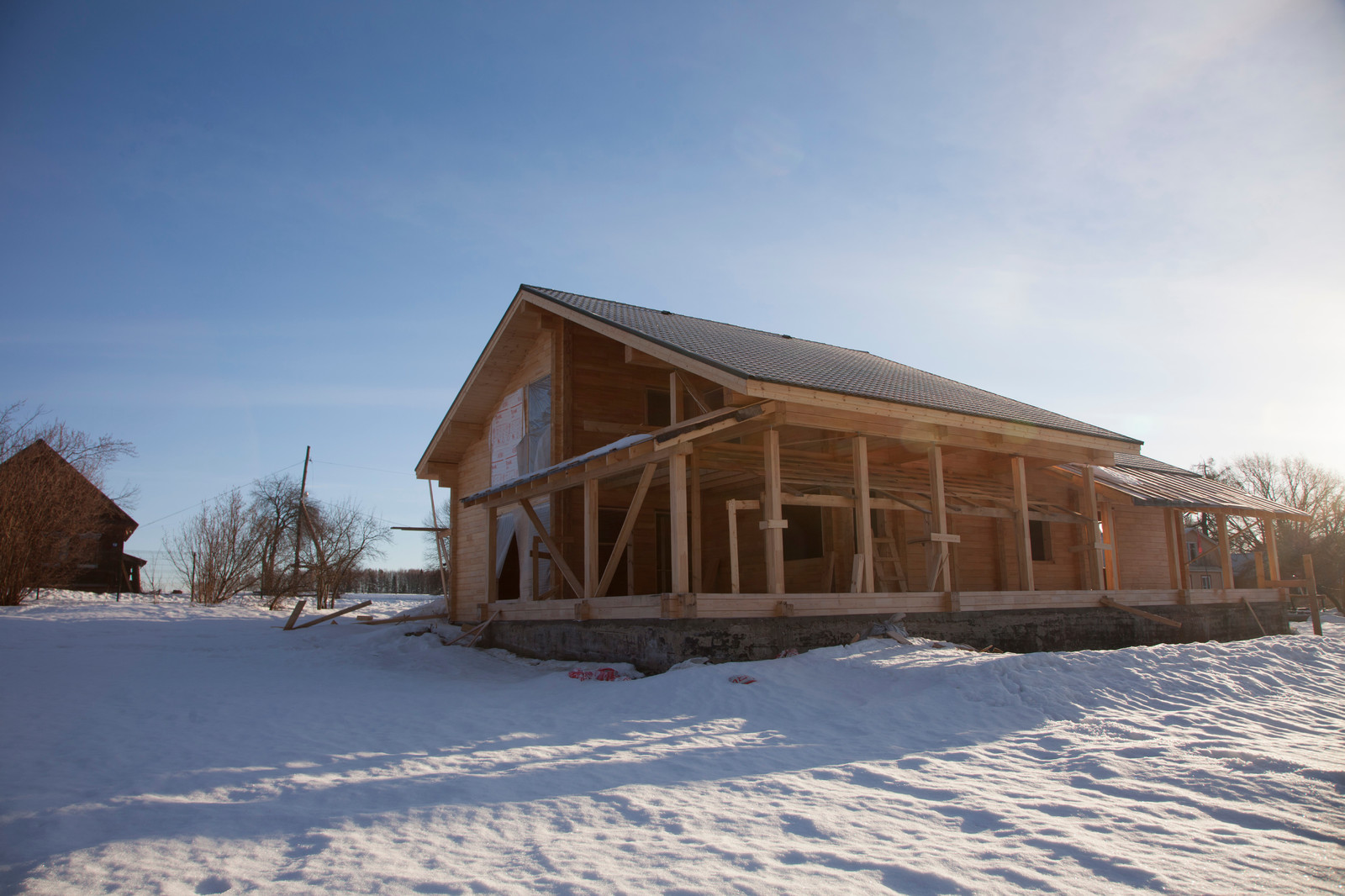 Дом из клееного бруса в Нижнем Новгороде