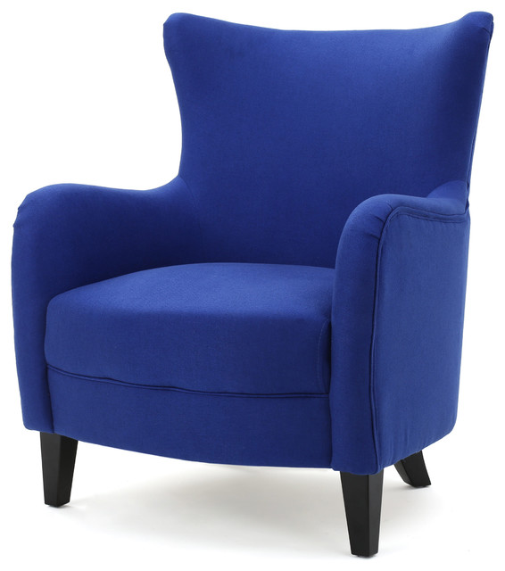 Venette Fabric Club Arm Chair - Contemporary - Armchairs ...
