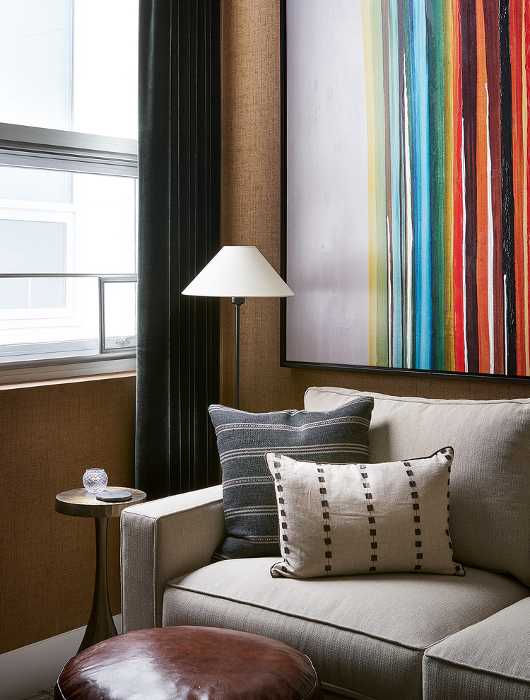 Eclectic home office photo in Chicago