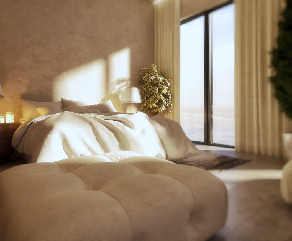 Дизайн интерьера дома у моря.