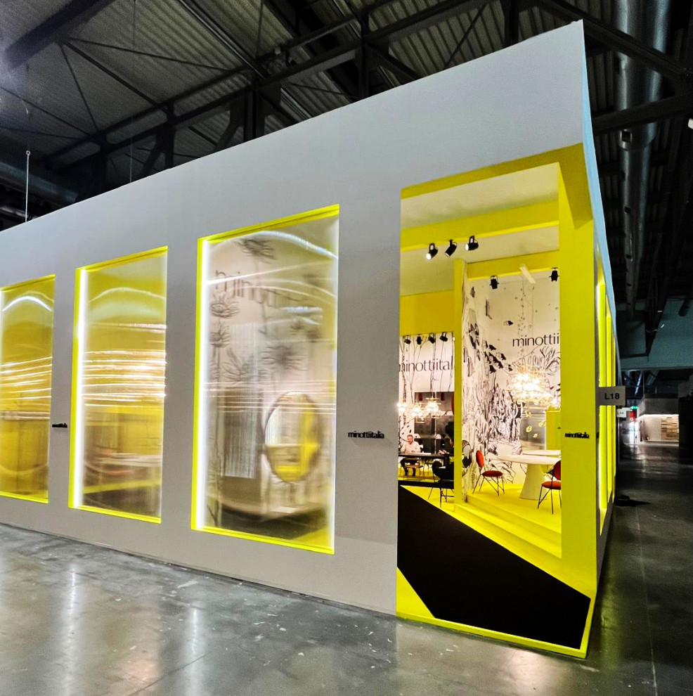 STAND SALONE DEL MOBILE 2024 PER MINOTTIITALIA