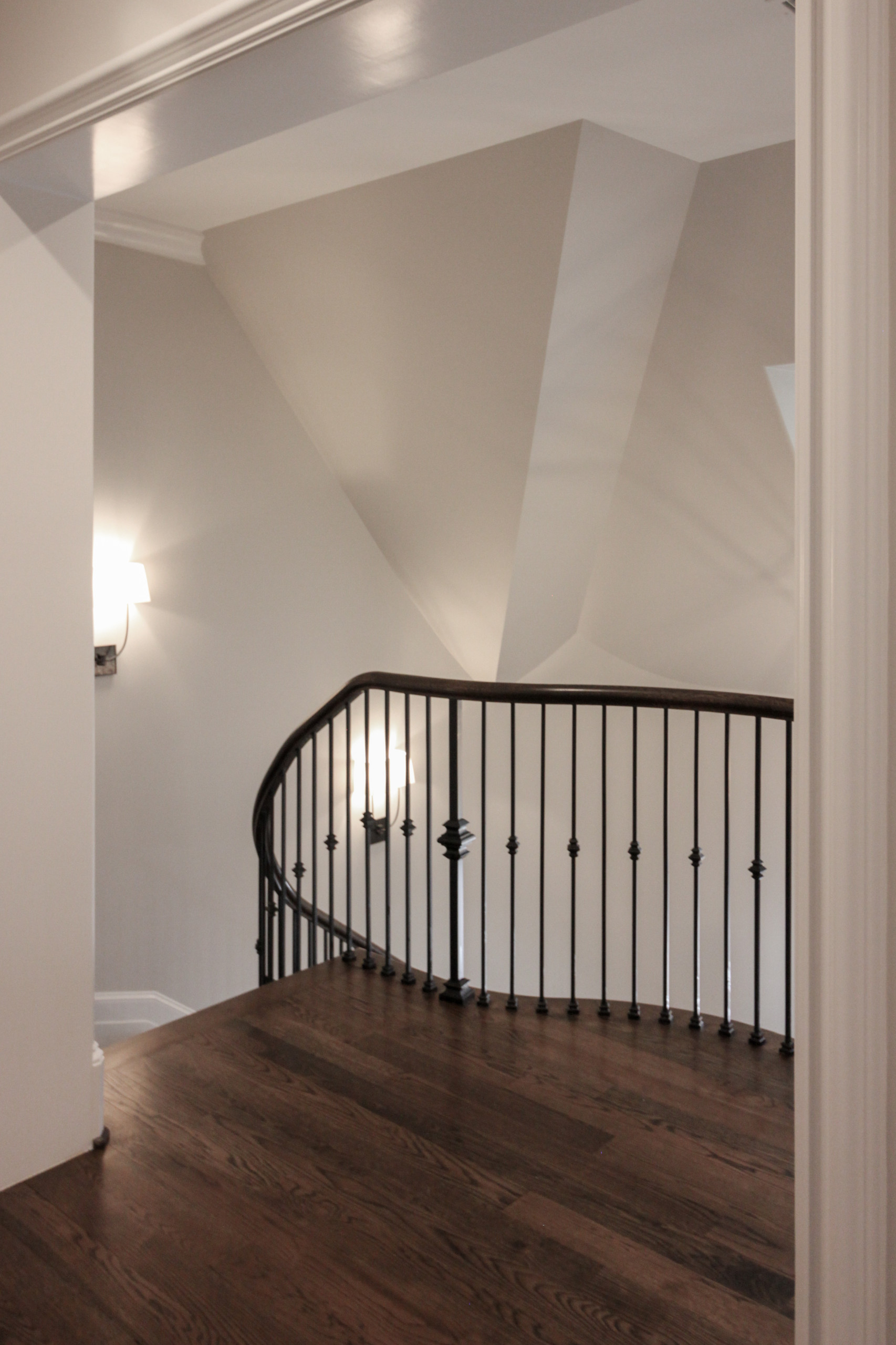 86_ Gorgeous Floating Curved Staircase, McLean VA 22066