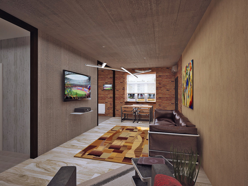 Дизайн - проект гостиной