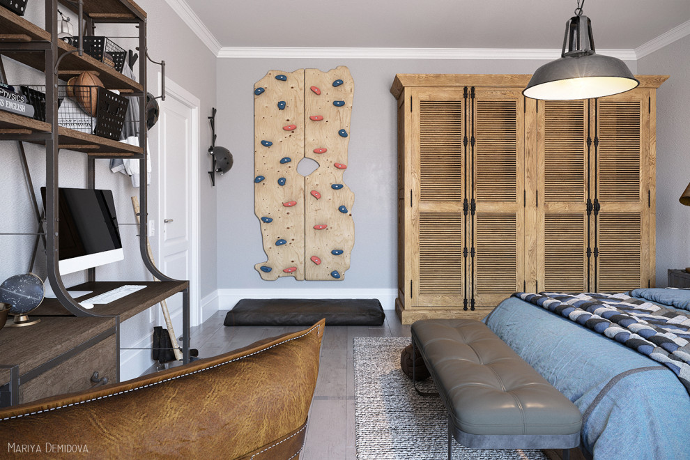 Спальня ребенка в стиле RH