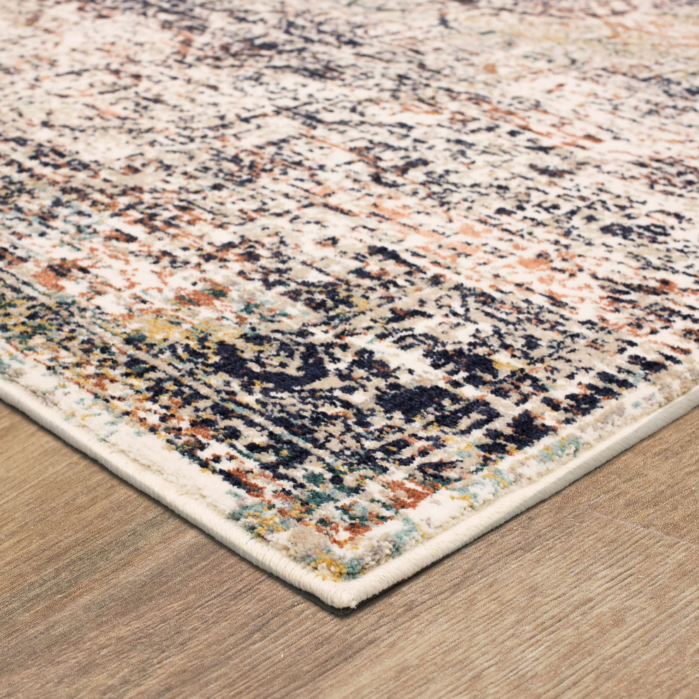 Karastan Keene Multi Area Rug, 2'x3' Contemporary Area Rugs by