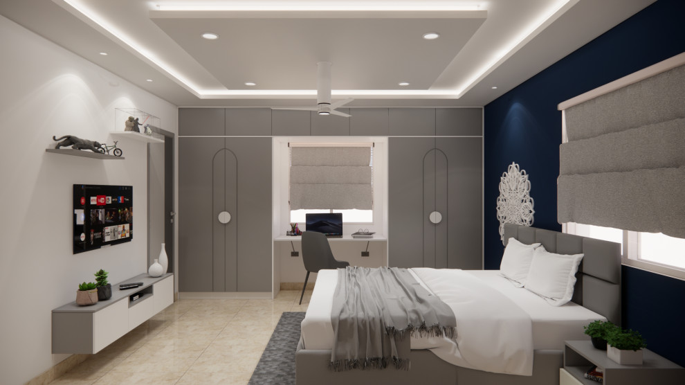 Design ideas for a storage and wardrobe in Hyderabad.