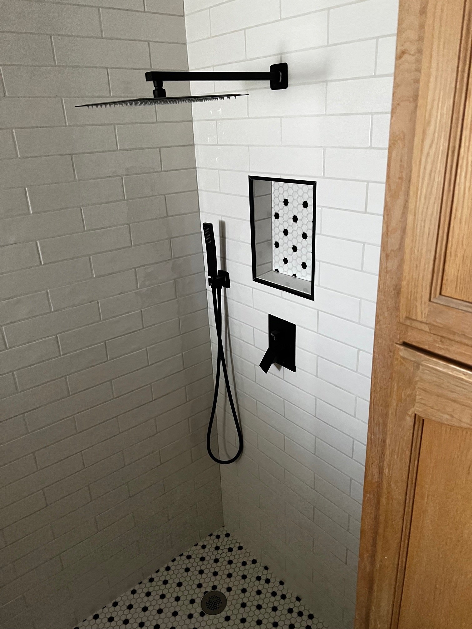 Bathroom black and white