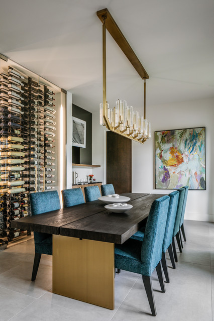 Hayes Home - 2019 contemporary-dining-room