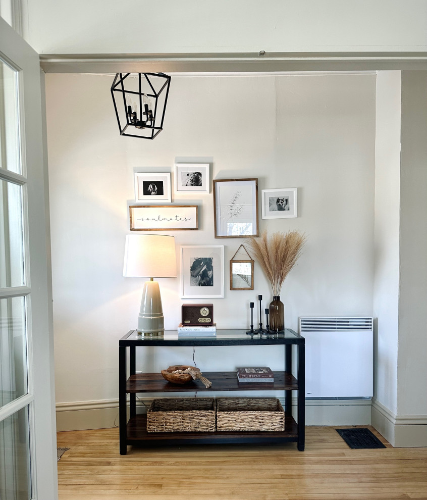 The key to a successful gallery wall is to consider all the pieces like those of a puzzle.