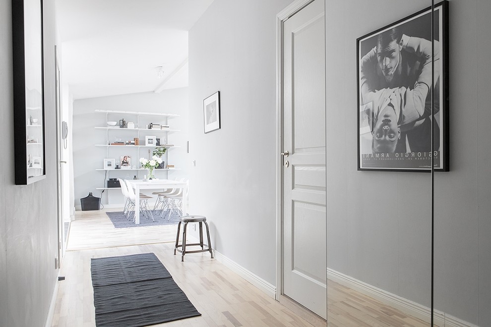 Idéer för minimalistiska hallar