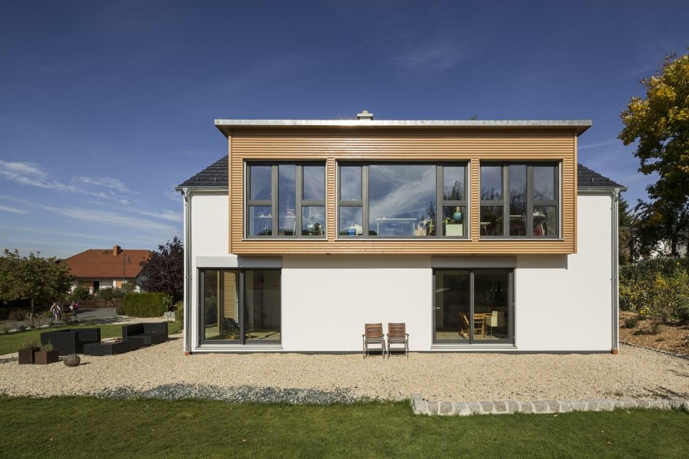 Haus Dohlau Regnauer Hausbau Traditional Living Room