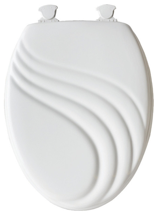Mayfair, Toilet Seat, 2"x15"x21", 2"x15"x21" Contemporary Toilet Seats by Bath1 Houzz