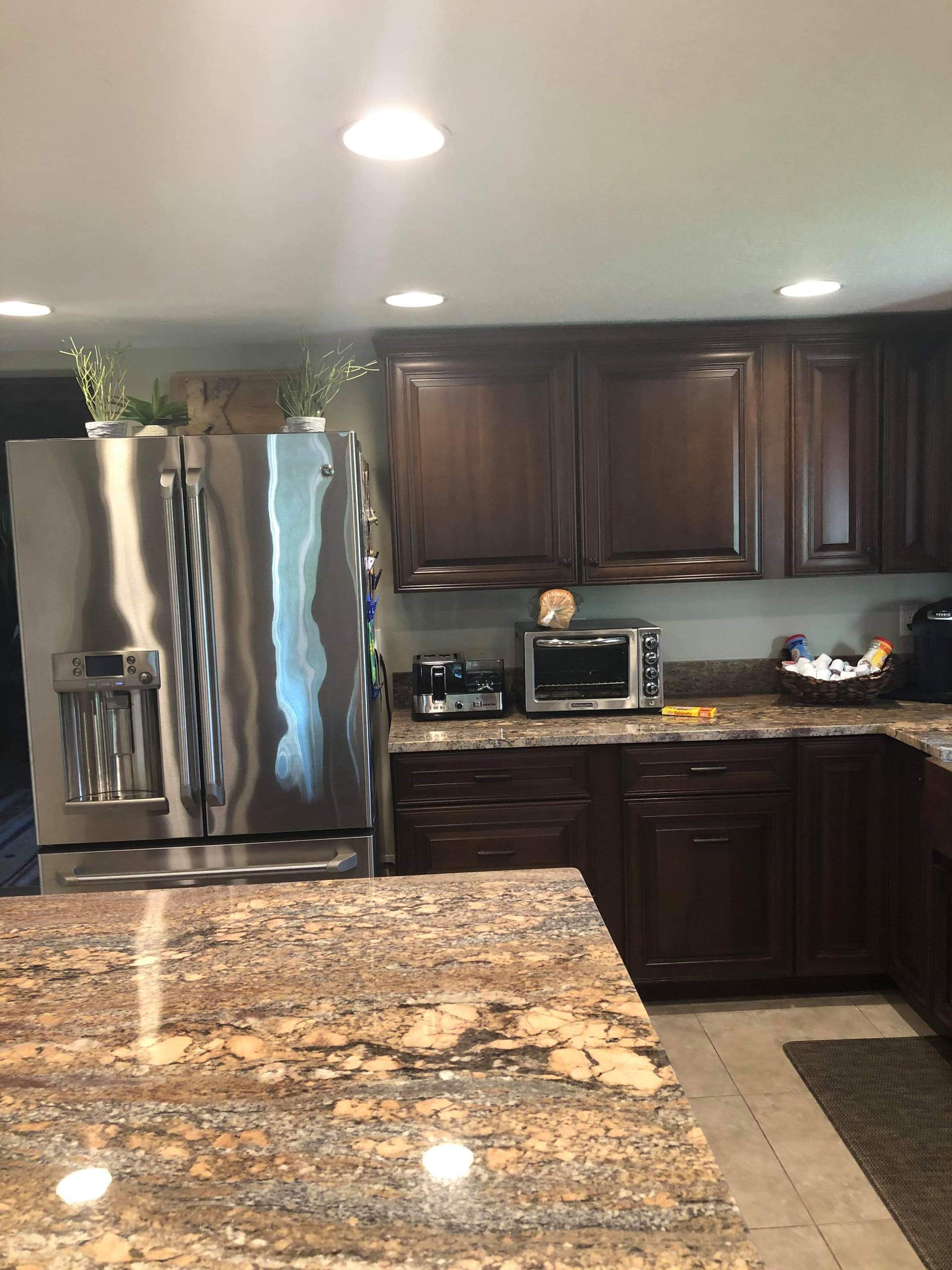 Log Cabin Kitchen Before