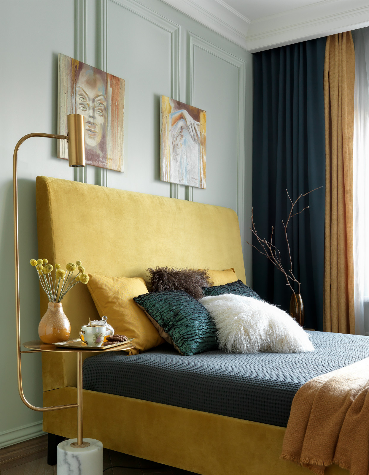 Квартира с яркими акцентами