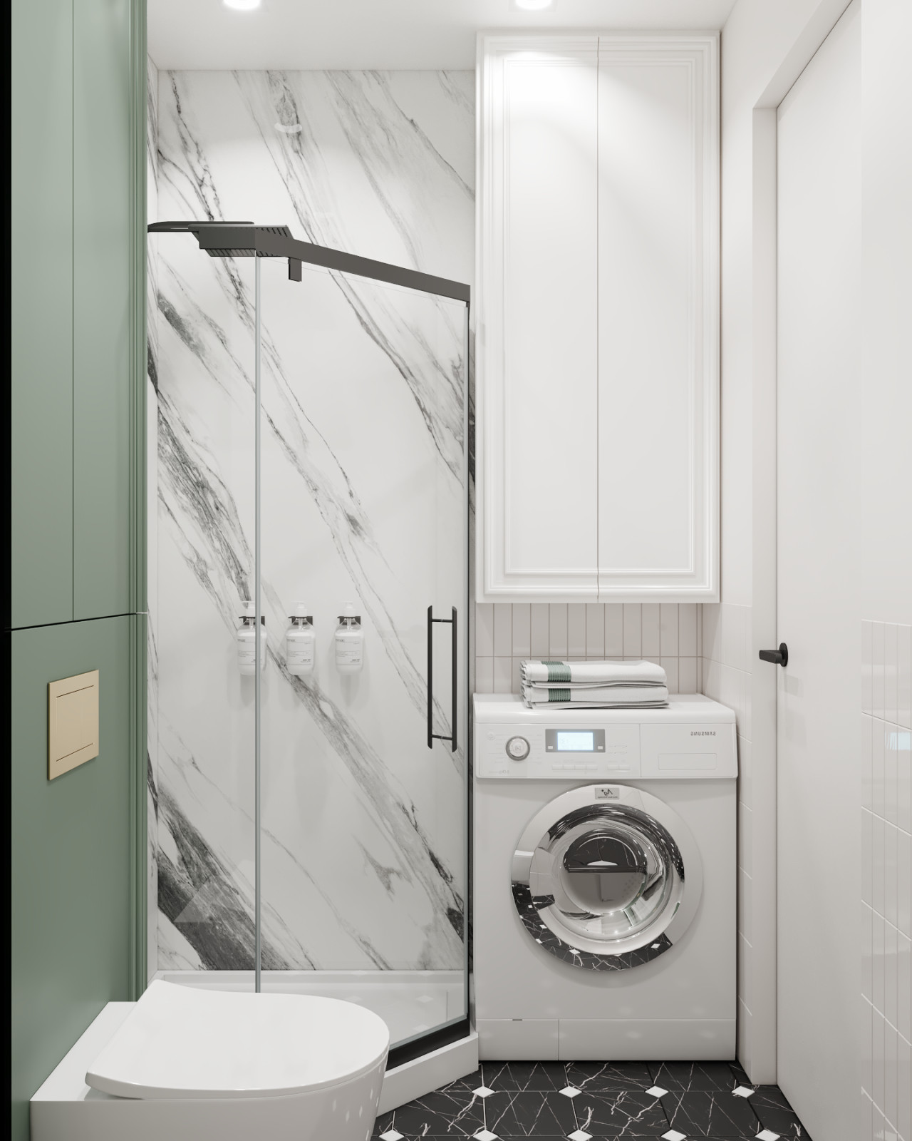 Интерьер квартиры 30 м2 в Хорошево-Мневниках (г. Москва)