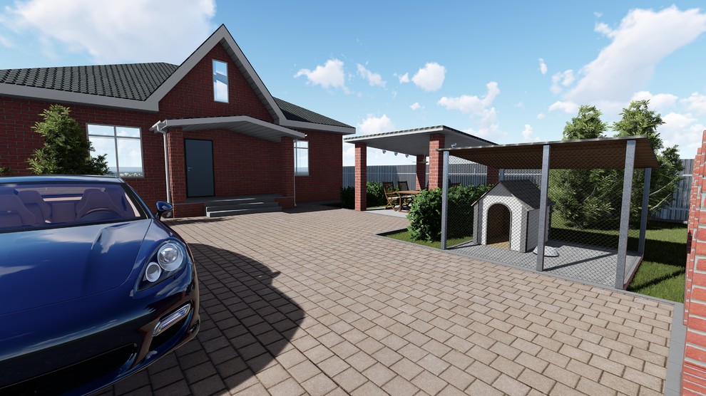 Дизайн-проект участка в поселке "Куюки"