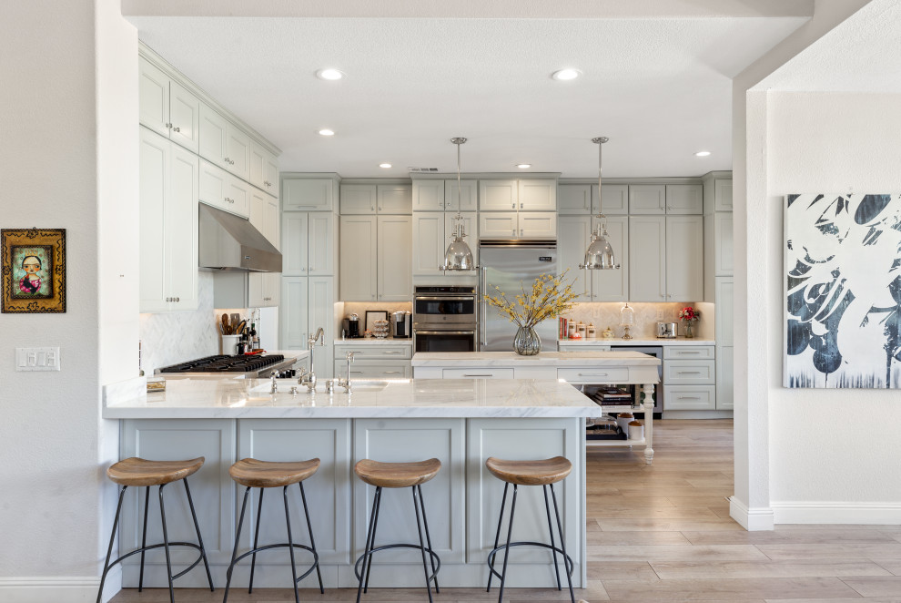 Fire Drake Terrace - Transitional - Kitchen - Las Vegas - by Cera ...