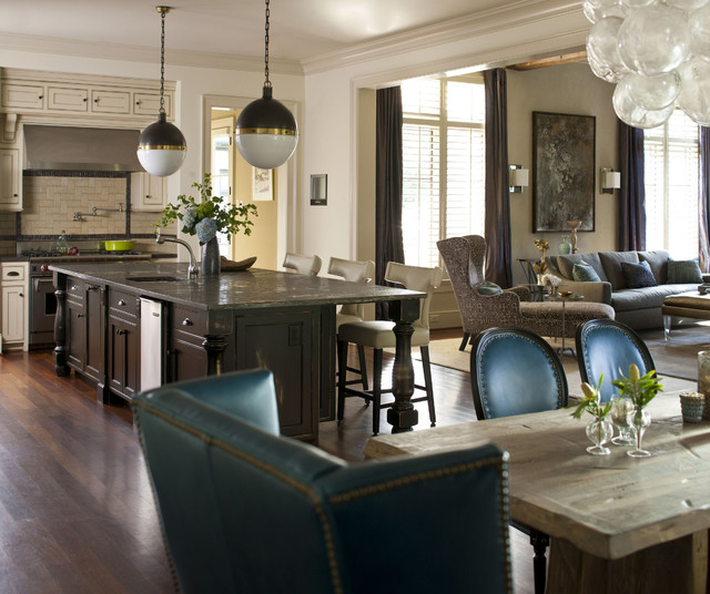 Family Style transitional-kitchen