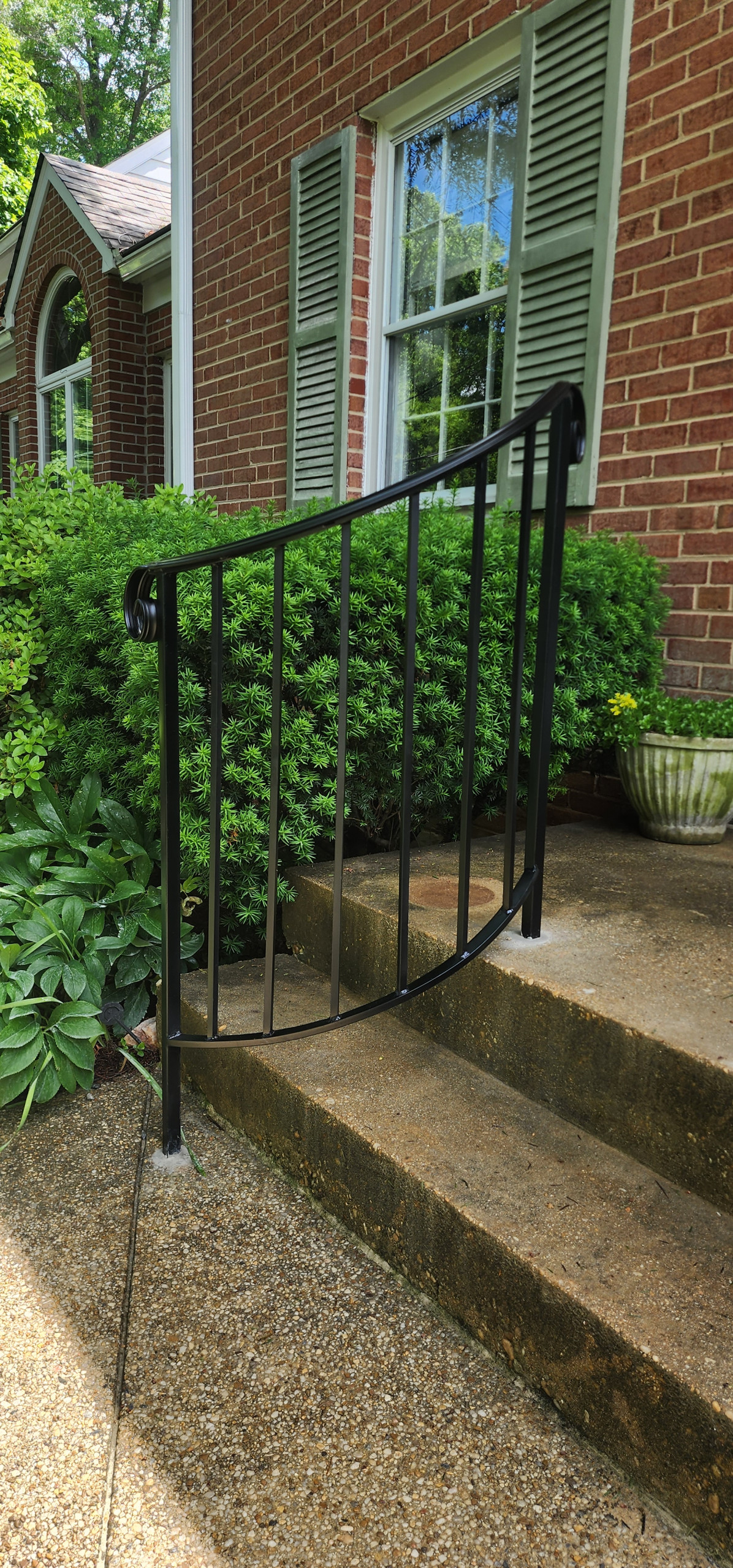 Guardrail Curved Antique