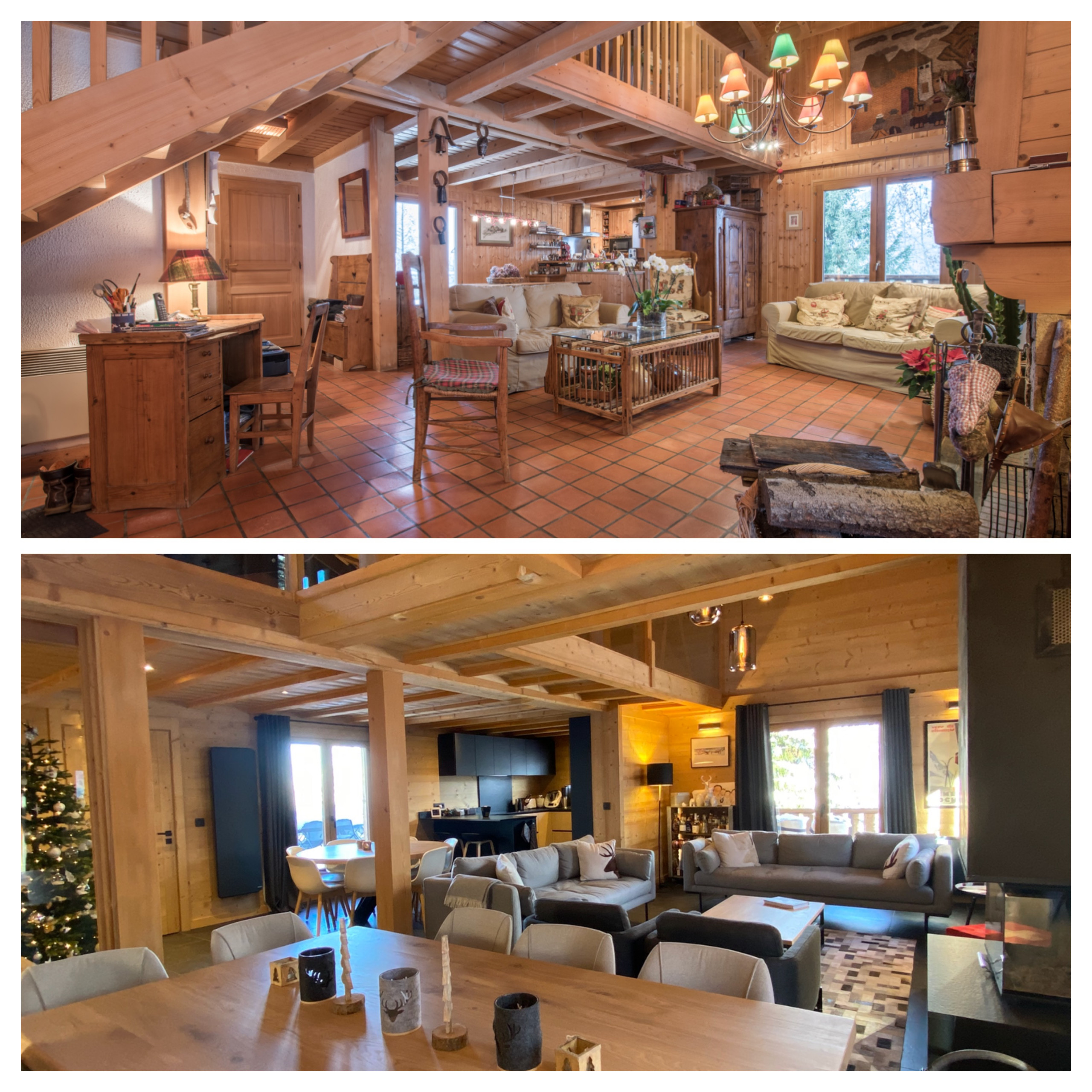 CHALET AVANT/APRES
