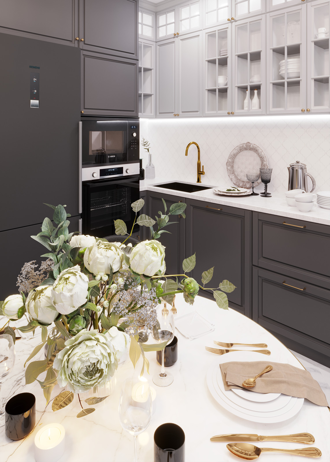 Кухня в стиле современной классики