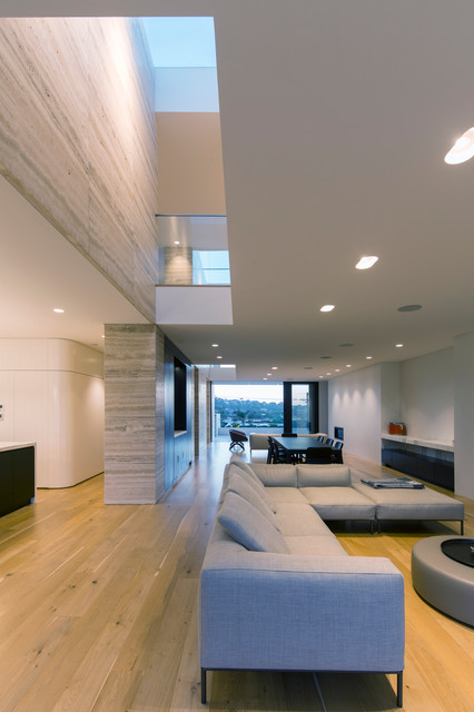 V-House contemporary-living-room