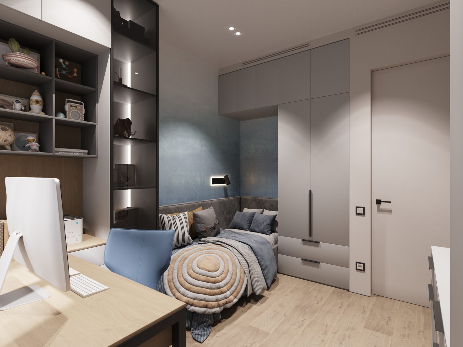 Дизайн-проект для 3-х комнатной квартиры в Москве