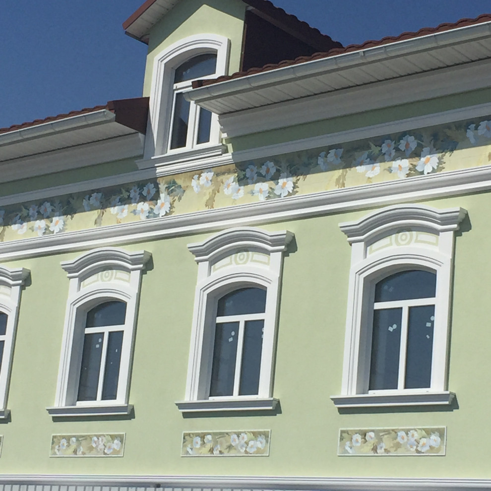 Керамические панно для украшения фасадов