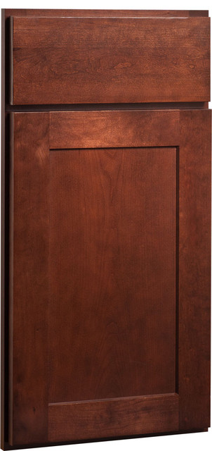 Rockford Door | Cherry Russet Finish | CliqStudios.com Kitchen Cabinets