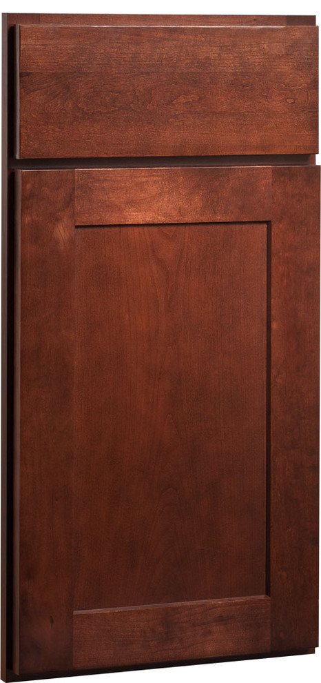 Rockford Door | Cherry Russet Finish | CliqStudios.com Kitchen Cabinets