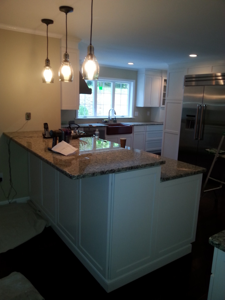 Stacy M Custom Kitchen Flooring + Bump out