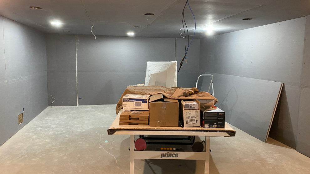 Greenville Full Basement Remodel