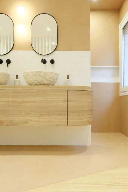 Maison Bellevue contemporary-bathroom