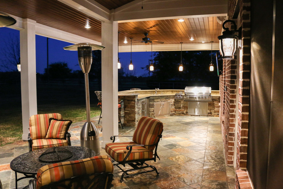 All Inclusive Patio Cover: Katy, TX - Traditional - Houston - by ...