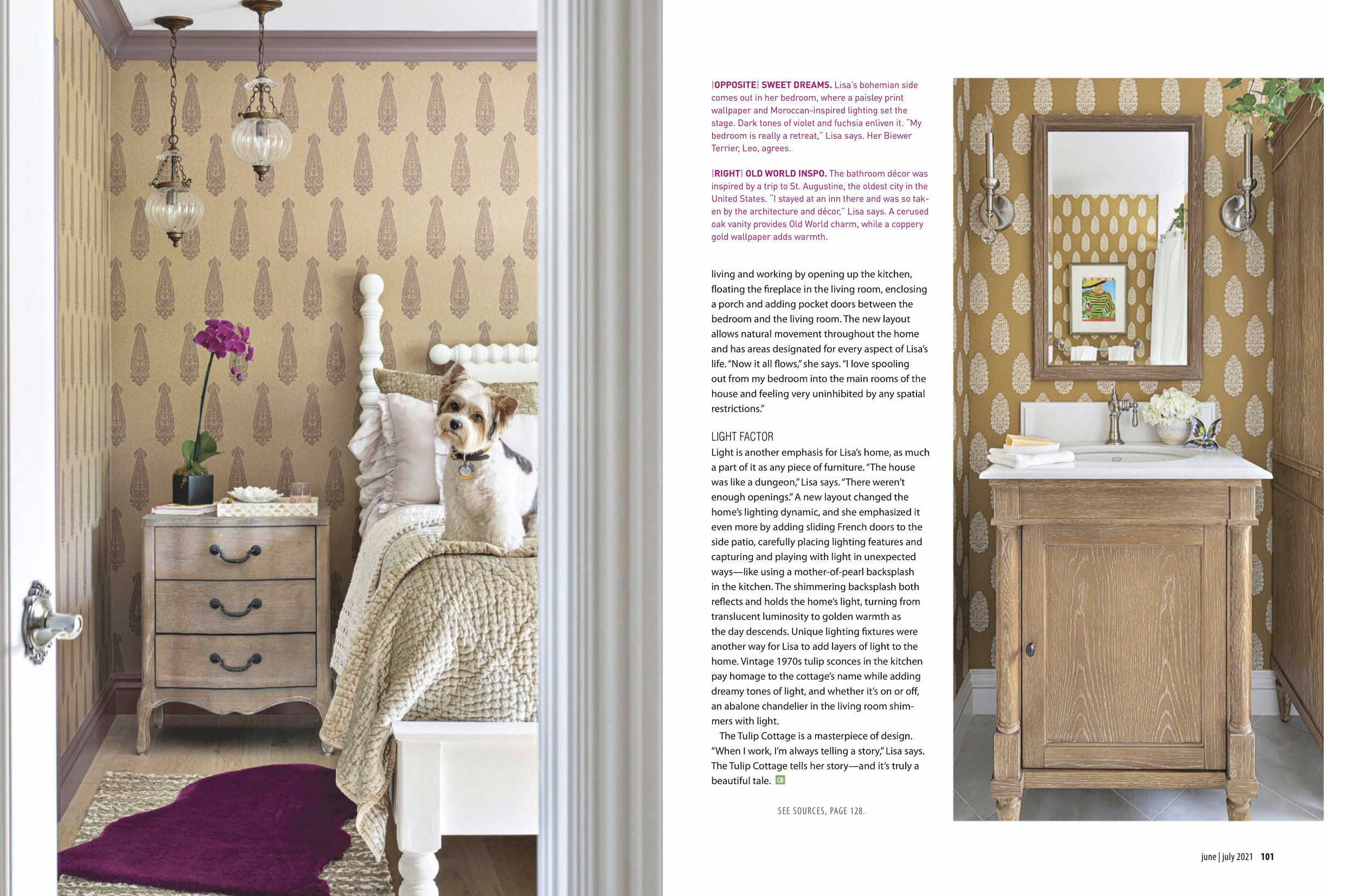 Eclectic bedroom photo in Miami