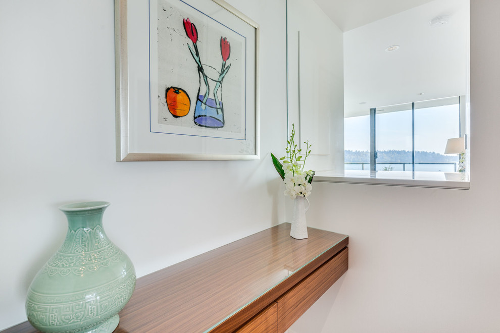 Inspiration for a transitional entryway remodel in Vancouver