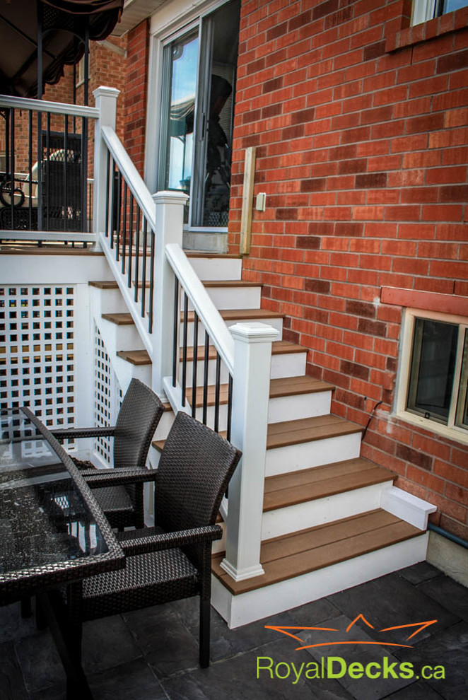 Photo of a traditional deck in Toronto.
