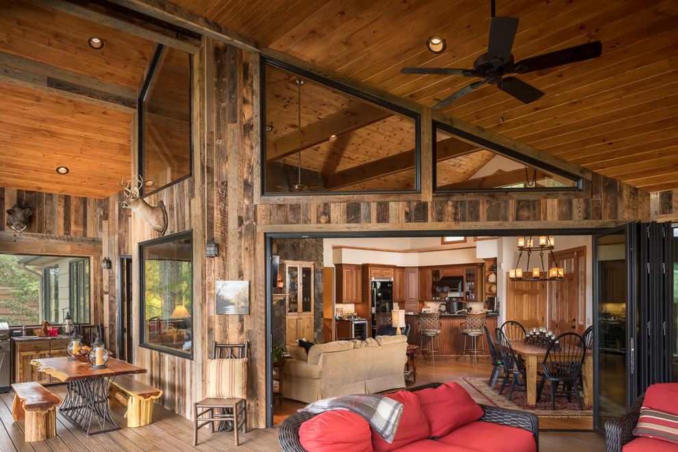 Deck - rustic deck idea