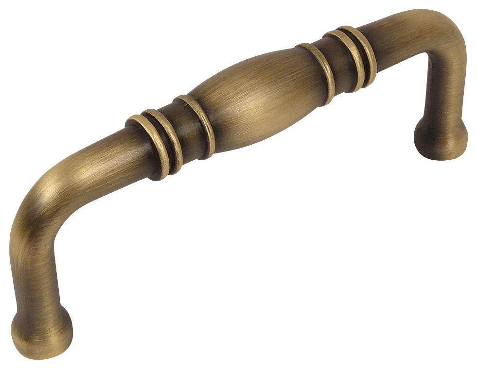 Cosmas 4313BAB Brushed Antique Brass Pull Traditional
