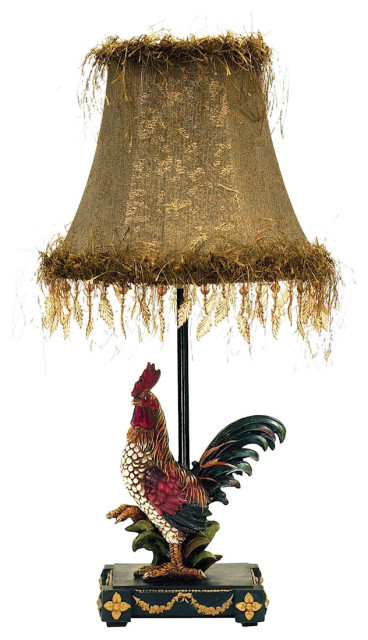 Petite Rooster 1 Light Table Lamp, Ainsworth