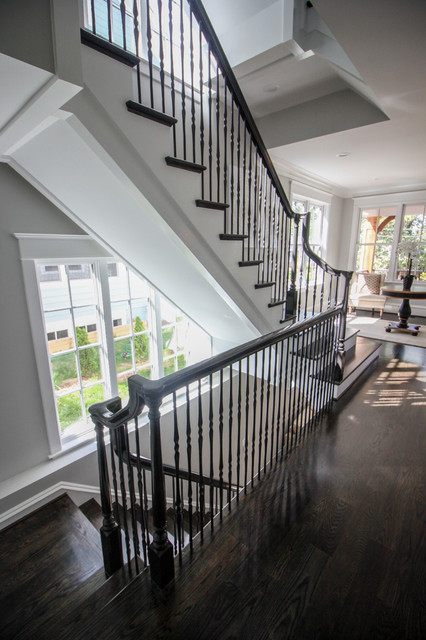Project #41 | Dramatic Entry Staircase classique-chic-escalier
