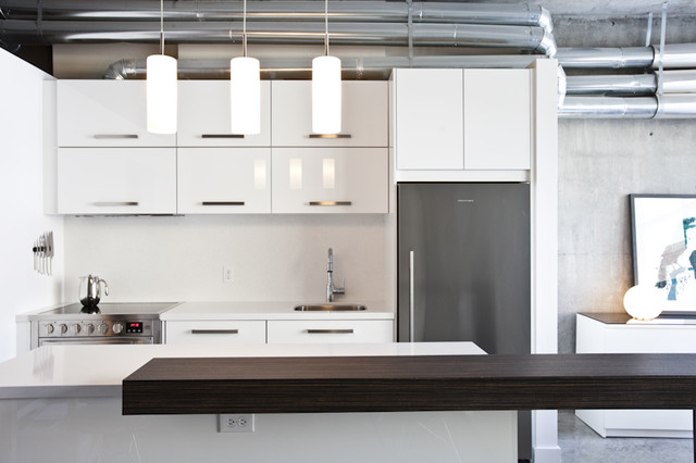 Modern Loft eclectic-kitchen