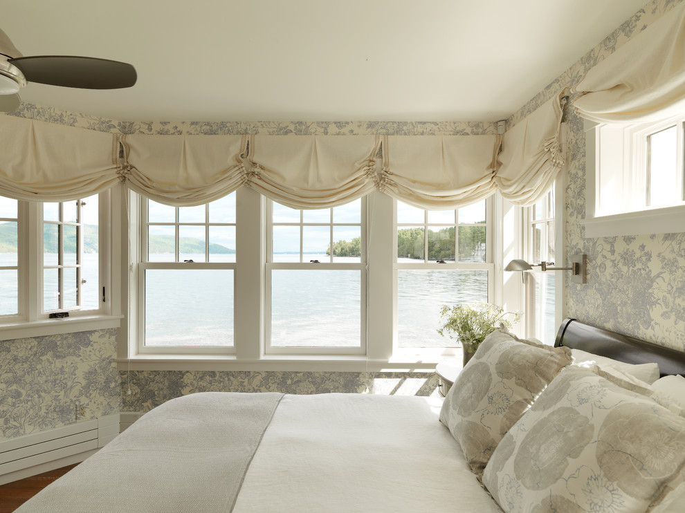 Inspiration for a coastal bedroom remodel in Burlington