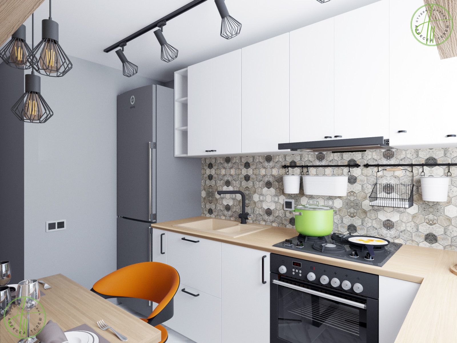 Дизайн проект кухни