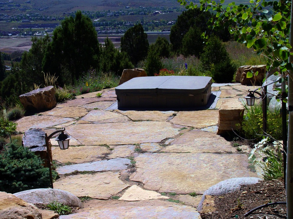 Design ideas for a rustic landscaping in Denver.